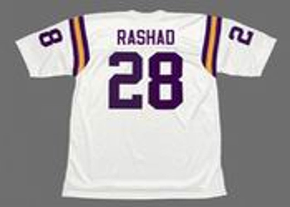 Minnesota Vikings Ahmad Rashad NFL jersey front view