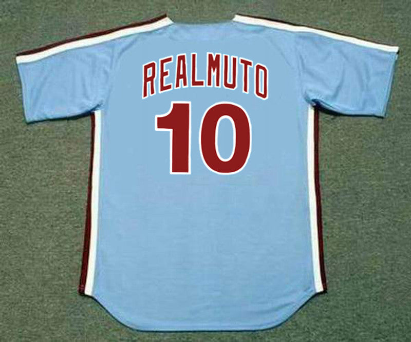 Jt Realmuto Philadelphia Phillies 1980S Throwback Away Baseball Stitched Jersey | CTJS1824