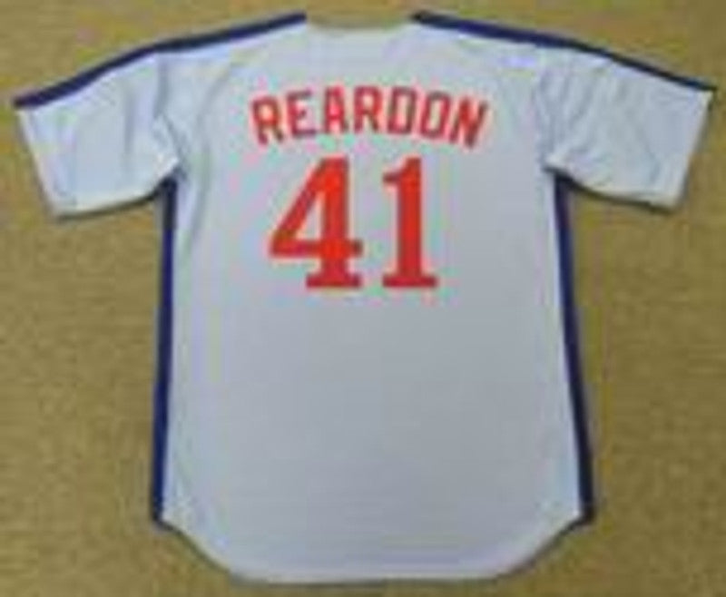 Jeff Reardon Montreal Expos 1983 Cooperstown Away Baseball Stitched Jersey | CTJS1743