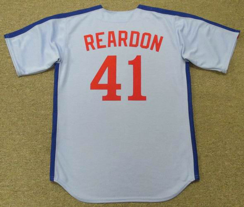 Jeff Reardon Montreal Expos 1983 Cooperstown Away Baseball Stitched Jersey | CTJS1743