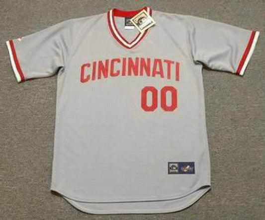 Cincinnati Reds 1970S Cooperstown Away Custom Name Number Stitched Jersey | CTJS2535