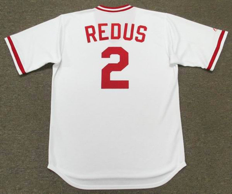 Gary Redus Cincinnati Reds 1983 Cooperstown Throwback Baseball Stitched Jersey | CTJS2011