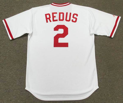 Gary Redus Cincinnati Reds 1983 Cooperstown Throwback Baseball Stitched Jersey | CTJS2011