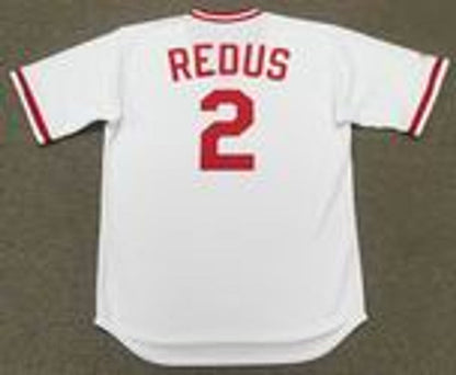 Gary Redus Cincinnati Reds 1983 Cooperstown Throwback Baseball Stitched Jersey | CTJS2011