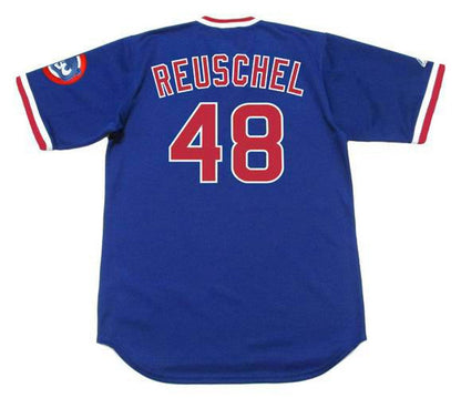 Rick Reuschel Chicago Cubs 1984 Cooperstown Throwback Baseball Stitched Jersey | CTJS0659