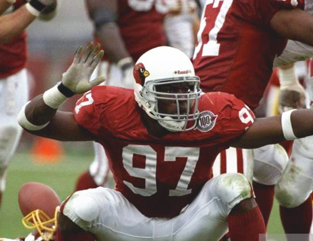 Arizona Cardinals Simeon Rice NFL jersey front view