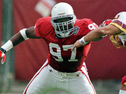 Arizona Cardinals Simeon Rice NFL jersey front view
