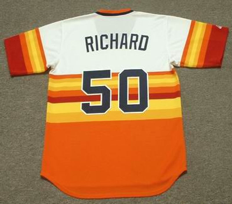 Jr Richard Houston Astros 1980 Cooperstown Throwback Baseball Stitched Jersey | CTJS1825