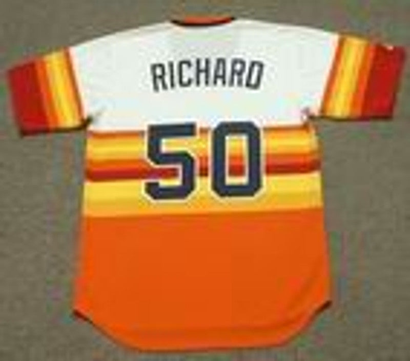 Jr Richard Houston Astros 1980 Cooperstown Throwback Baseball Stitched Jersey | CTJS1825