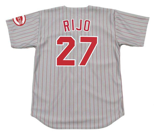Jose Rijo Cincinnati Reds 1993 Throwback Away Baseball Stitched Jersey | CTJS1454
