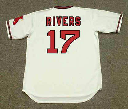 Mickey Rivers California Angels 1975 Home Throwback Baseball Stitched Jersey | CTJS1100