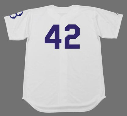 Jackie Robinson Brooklyn Dodgers 1950S Home Baseball Throwback Stitched Jersey | CTJS1802