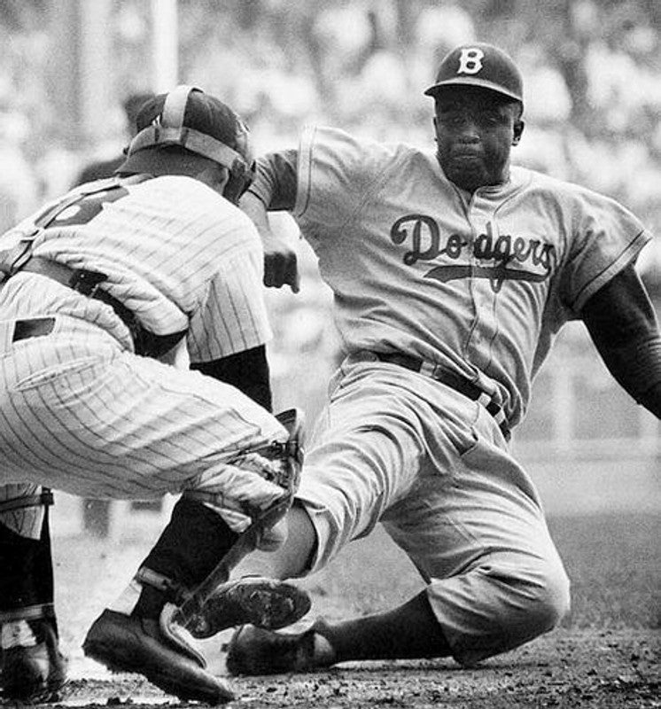 Jackie Robinson Brooklyn Dodgers 1955 Away Baseball Throwback Stitched Jersey | CTJS1800