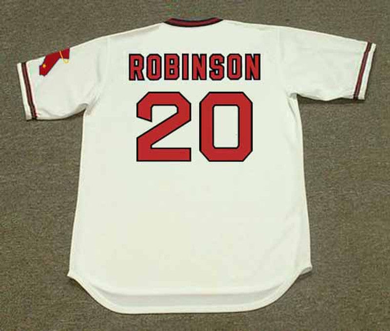 Frank Robinson California Angels 1974 Home Throwback Baseball Stitched Jersey | CTJS2075