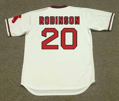 Frank Robinson California Angels 1974 Home Throwback Baseball Stitched Jersey | CTJS2075