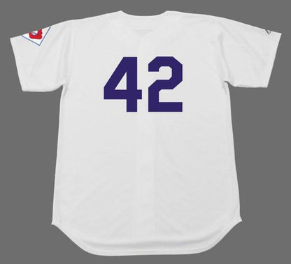 Jackie Robinson Brooklyn Dodgers 1951 Home Baseball Throwback Stitched Jersey | CTJS1801