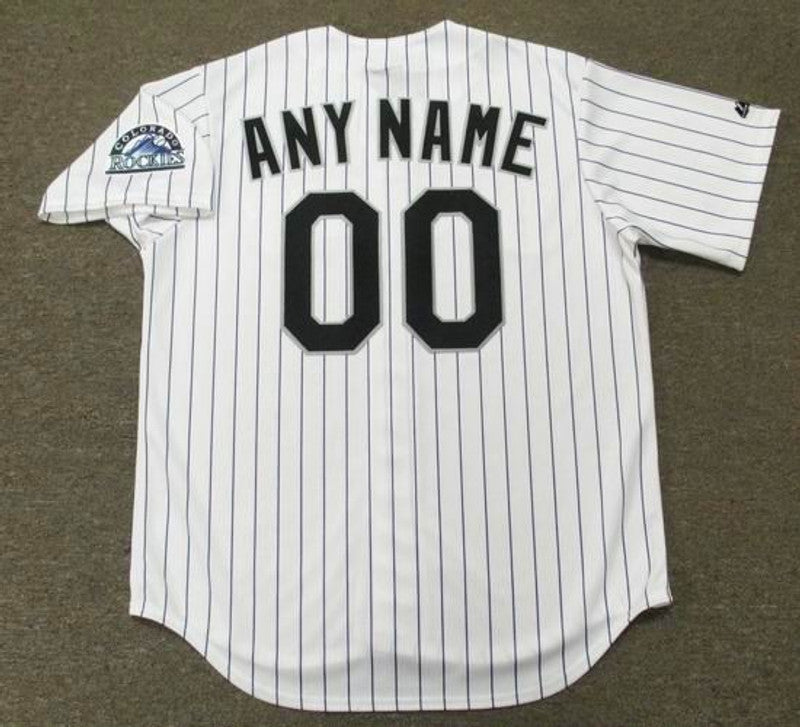 Colorado Rockies Home Custom Name Number Stitched Jersey | CTJS2483