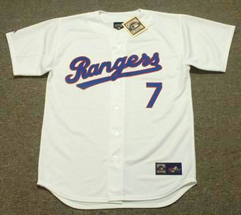 Ivan Rodriguez Texas Rangers 1993 Cooperstown Throwback Baseball Stitched Jersey | CTJS1831