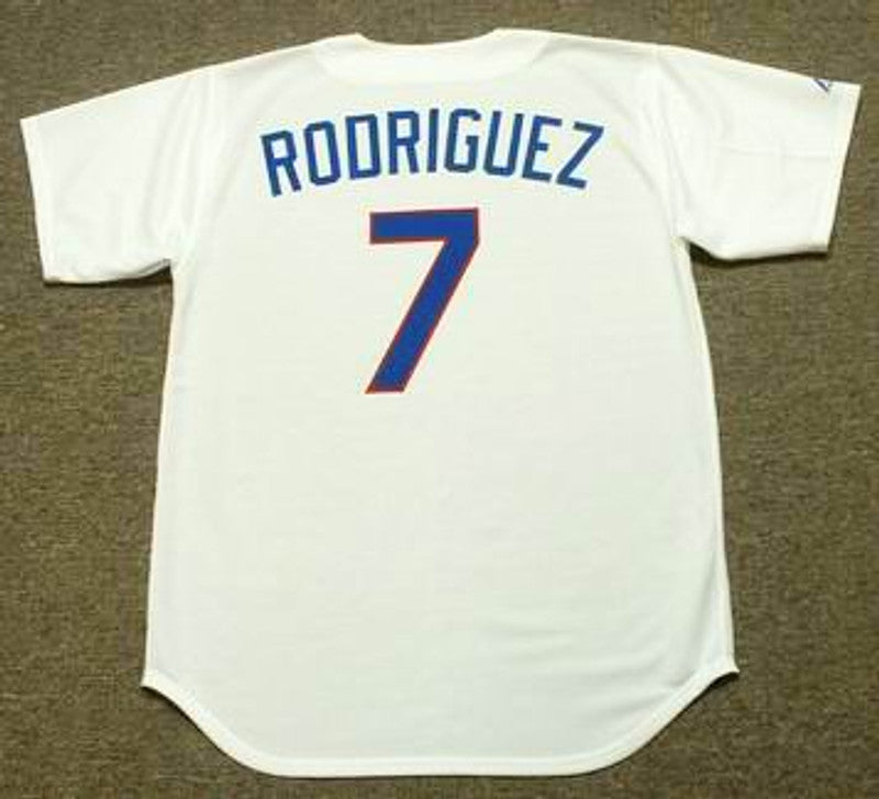 Ivan Rodriguez Texas Rangers 1993 Cooperstown Throwback Baseball Stitched Jersey | CTJS1831