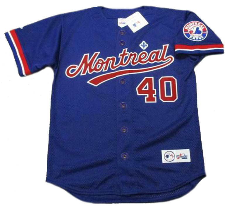 Henry Rodriguez Montreal Expos 1996 Throwback Baseball Stitched Jersey | CTJS1884