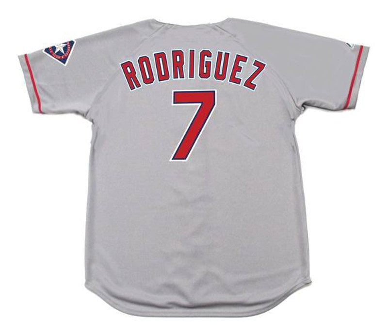 Ivan Rodriguez Texas Rangers 1995 Away Baseball Throwback Stitched Jersey | CTJS1830