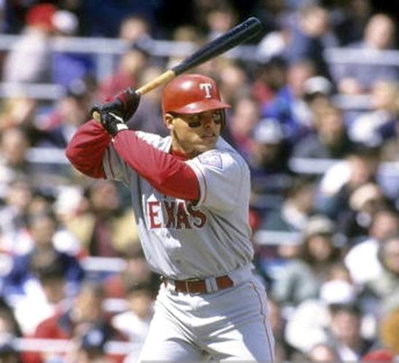 Ivan Rodriguez Texas Rangers 1995 Away Baseball Throwback Stitched Jersey | CTJS1830