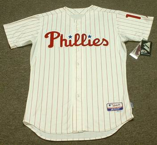 Jimmy Rollins Philadelphia Phillies 2010 Cool Base Authentic Home Baseball Stitched Jersey | CTJS1643