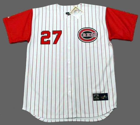 Pete Rose Cincinnati Reds 1963 Home Throwback Baseball Stitched Jersey | CTJS0826
