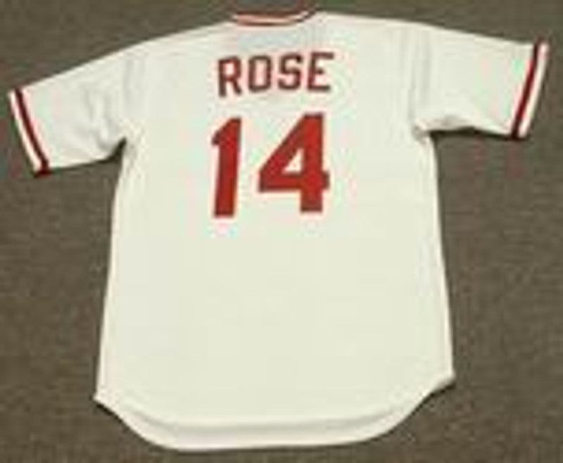 Pete Rose Cincinnati Reds 1975 Home Baseball Stitched Baseball Jersey | CTJS0822