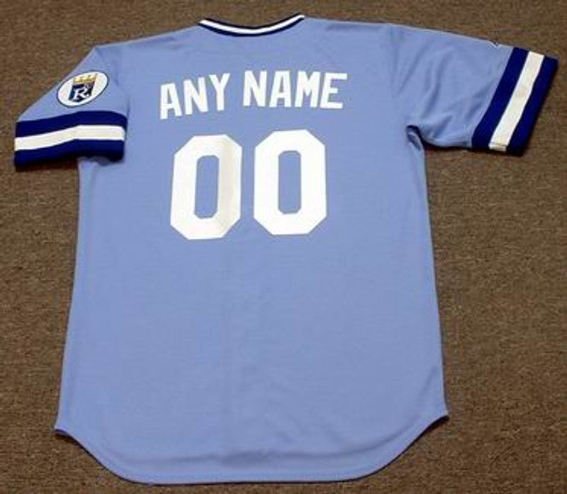 Kansas City Royals 1980S Cooperstown Away Custom Name Number Stitched Baseball Jersey | CTJS1421