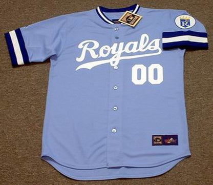 Kansas City Royals 1980S Cooperstown Away Custom Name Number Stitched Baseball Jersey | CTJS1421