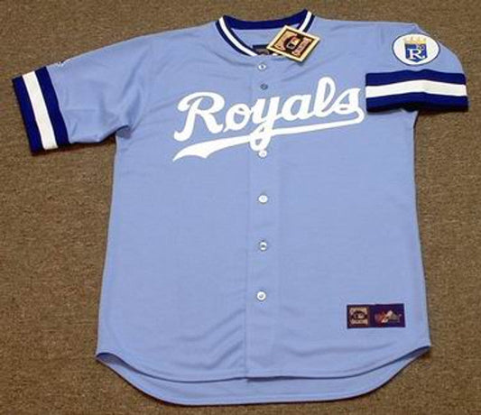 Kansas City Royals 1980S Cooperstown Throwback Away Baseball Stitched Jersey | CTJS1419