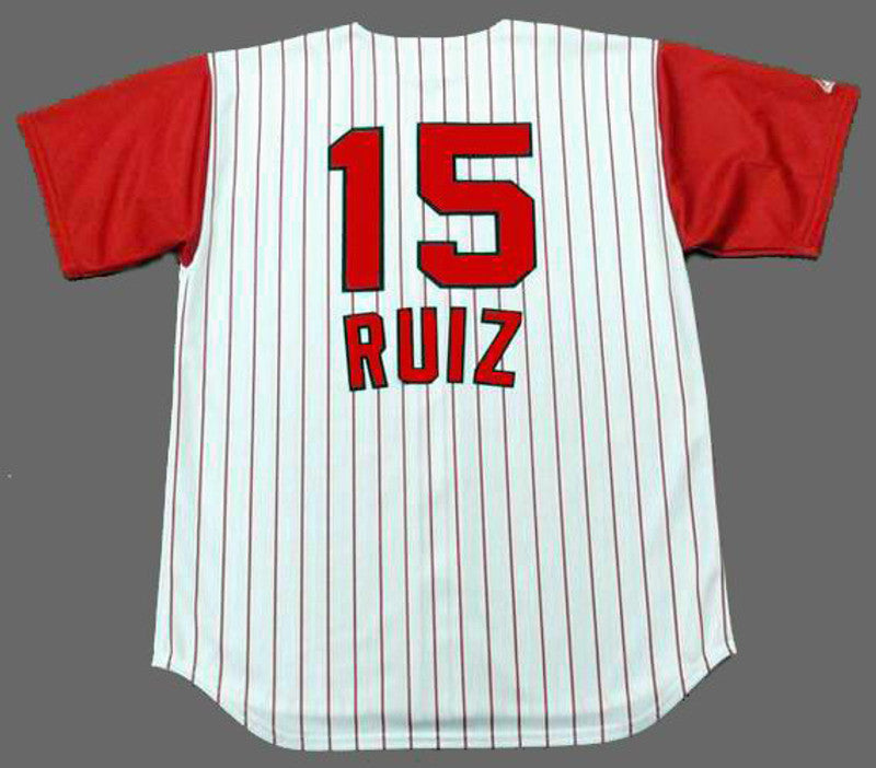 Chico Ruiz Cincinnati Reds 1960S Throwback Home Baseball Stitched Jersey | CTJS2569