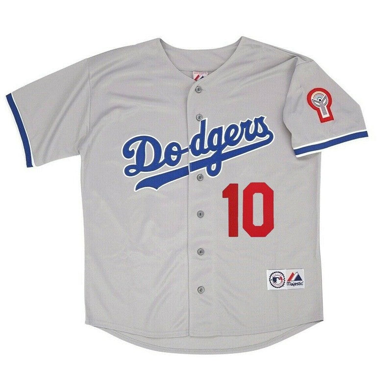 Ron Cey 1981 Los Angeles Dodgers Grey Road Jersey W Patch M 2Xl | CTJS3154