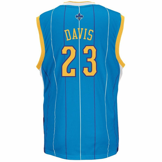 Anthony Davis New Orleans Hornets Replica Blue Jersey | CTJS3201