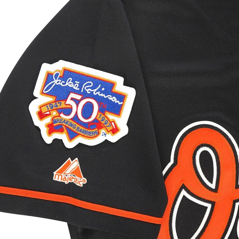 Roberto Alomar 1997 Baltimore Orioles Alt Black Jersey W Jackie 50Th Patch | CTJS3225