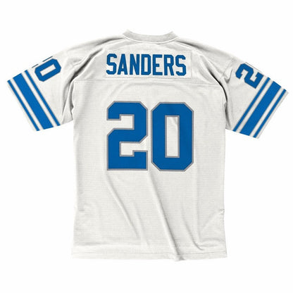 Barry Sanders 1996 Detroit Lions Road White Legacy Jersey | CTJS3307