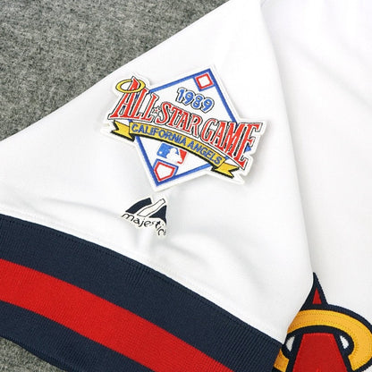 Lance Parrish California Angels 1989 All Star Cooperstown Home Jersey | CTJS3200