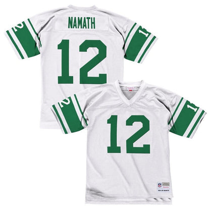Joe Namath 1968 New York Jets Road White Legacy Jersey | CTJS3296