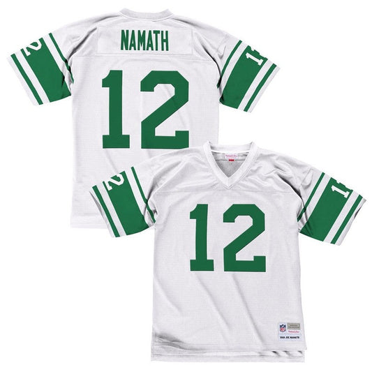 Joe Namath 1968 New York Jets Road White Legacy Jersey | CTJS3296