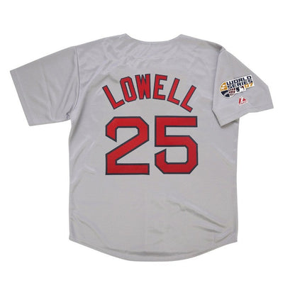 Mike Lowell 2007 Boston Red Sox Grey Road World Series Jersey M 2Xl | CTJS3274