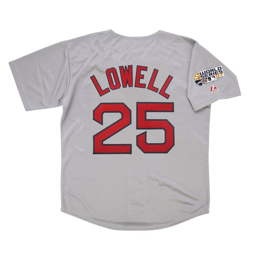 Mike Lowell 2007 Boston Red Sox Grey Road World Series Jersey M 2Xl | CTJS3274