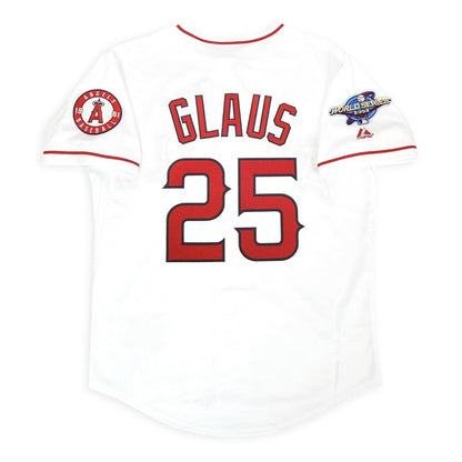 Troy Glaus 2002 Anaheim La Angels World Series Home Road Jersey | CTJS3150