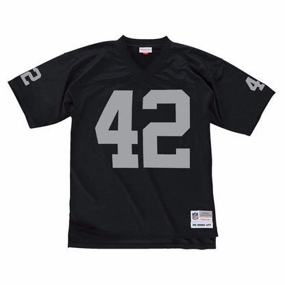 Ronnie Lott 1991 Oakland Raiders Home Black Legacy Jersey | CTJS3272