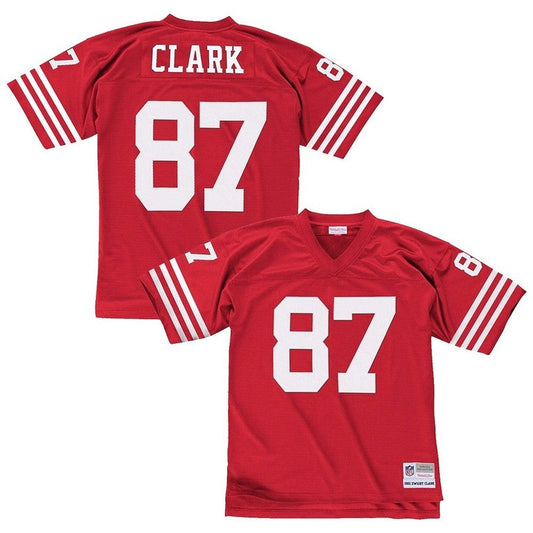 Dwight Clark 1982 San Francisco 49Ers Home Red Legacy Jersey | CTJS3165