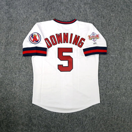 Brian Downing California Angels 1989 All Star Cooperstown Home Jersey | CTJS3300