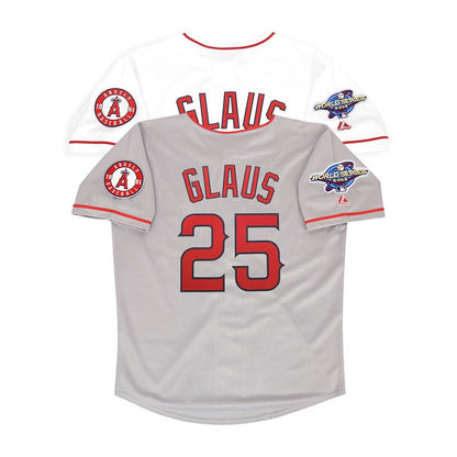 Troy Glaus 2002 Anaheim La Angels World Series Home Road Jersey | CTJS3150