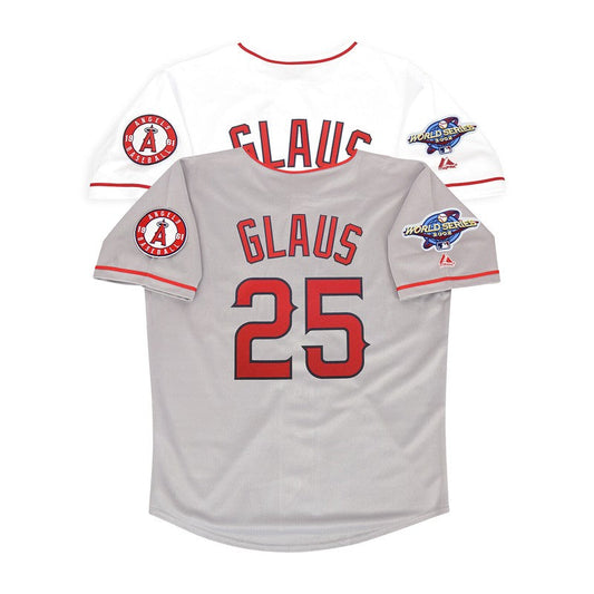 Troy Glaus 2002 Anaheim La Angels World Series Home Road Jersey | CTJS3150