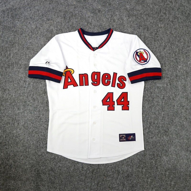 Reggie Jackson California Angels Cooperstown Home White Throwback Jersey | CTJS3369