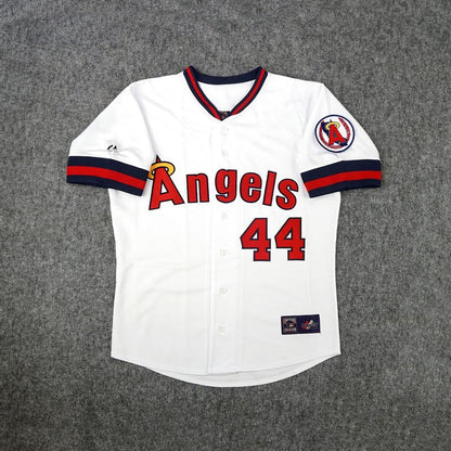 Reggie Jackson California Angels Cooperstown Home White Throwback Jersey | CTJS3369